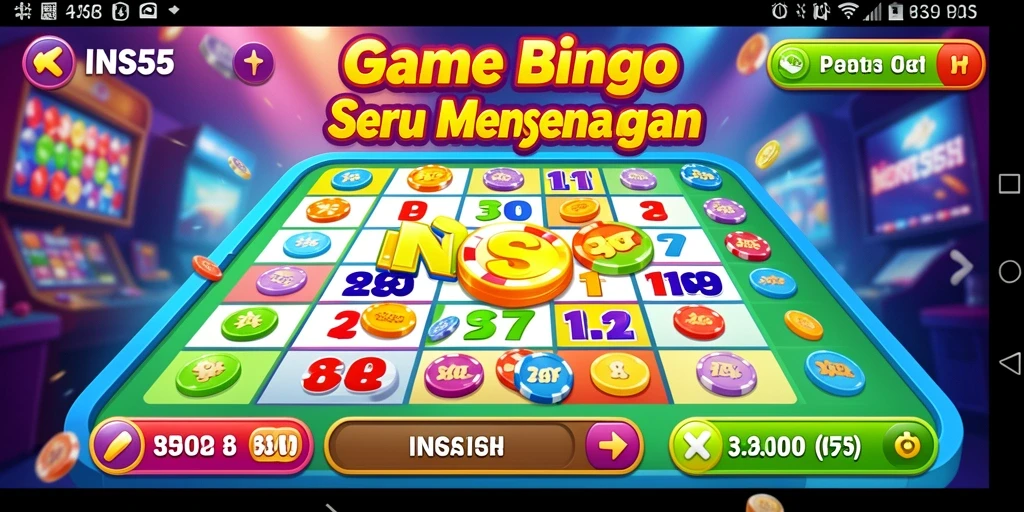 Tampilan gameplay seru Bingo di INS55 dengan teman-teman.