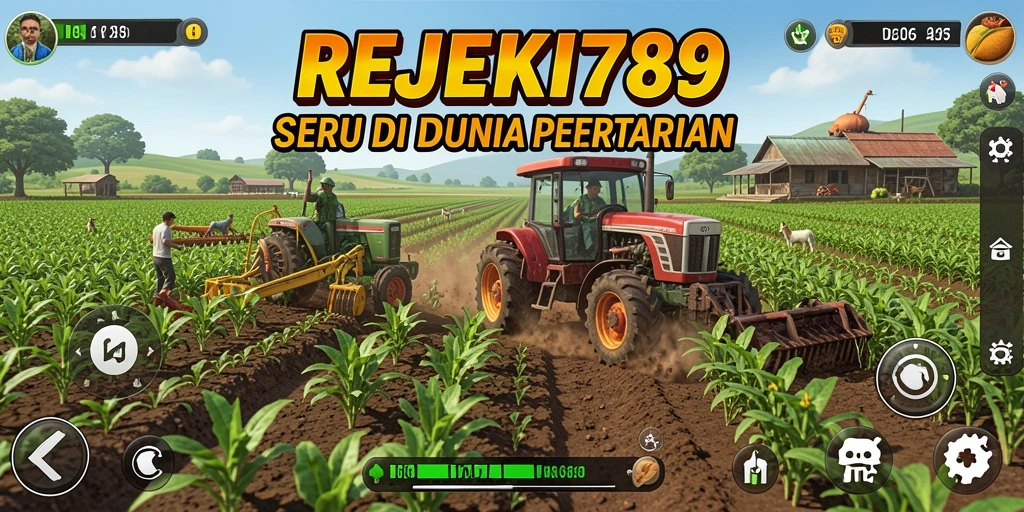 Tampilan menarik dari gameplay Farming di REJEKI789.